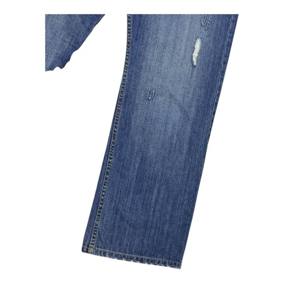 FCUK FRENCH CONNECTION Vintage Y2K Designer Baggy Denim Jeans Mens 34" - Picture 5 of 6